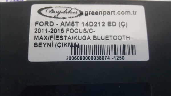 2011-2015 FOCUS/C-MAX/FİESTA/KUGA BLUETOOTH BEYNİ (ÇIKMA)