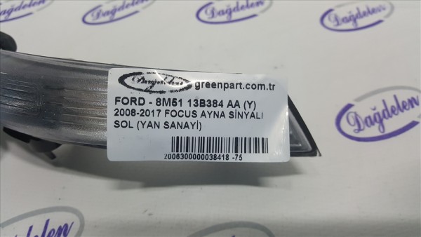 2008-2017 FOCUS/MONDEO AYNA SİNYALİ SOL (YAN SANAYİ)